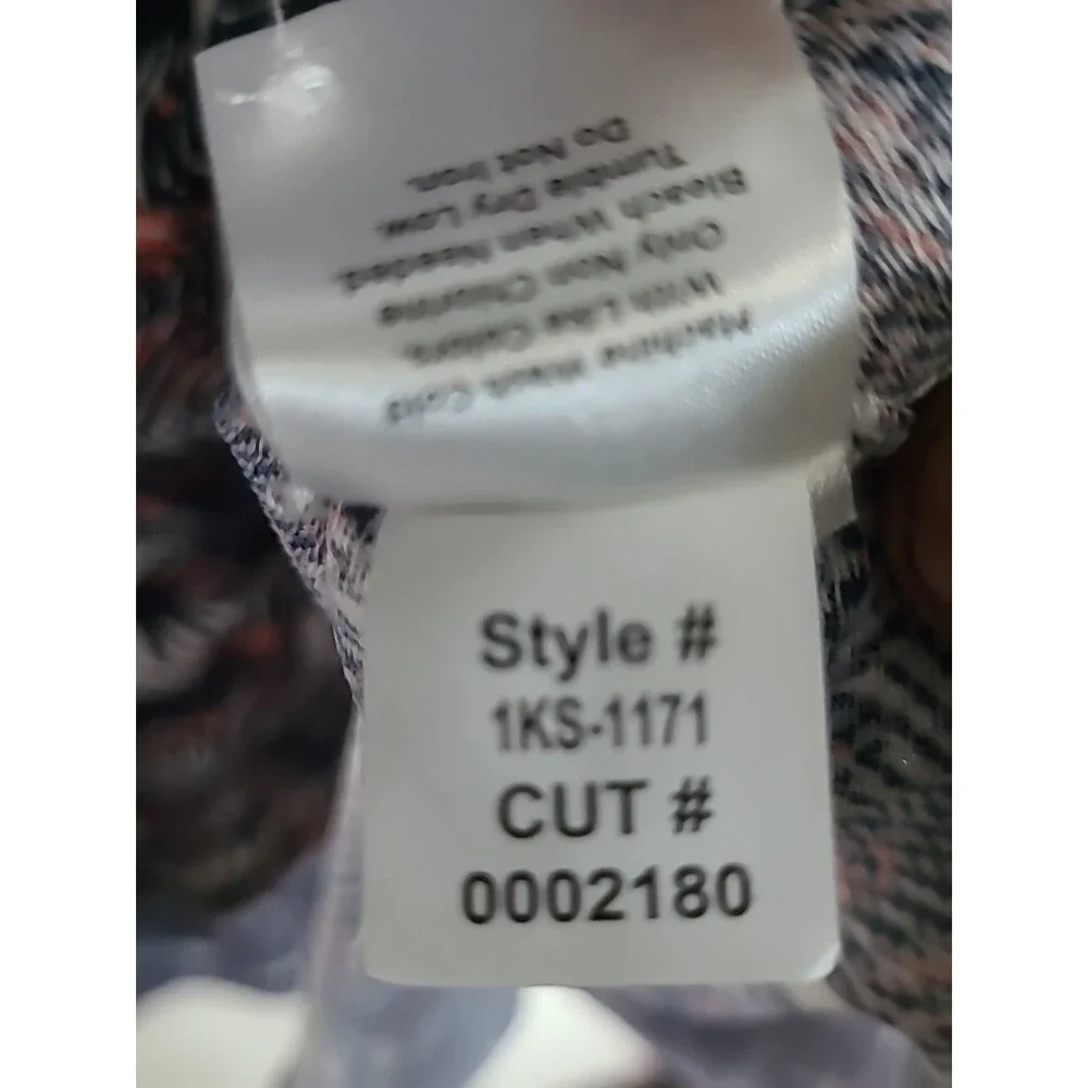 NWT Mizzen Main Halyard Performance Shirt Mens M Floral AOP Quick Dry Stretch